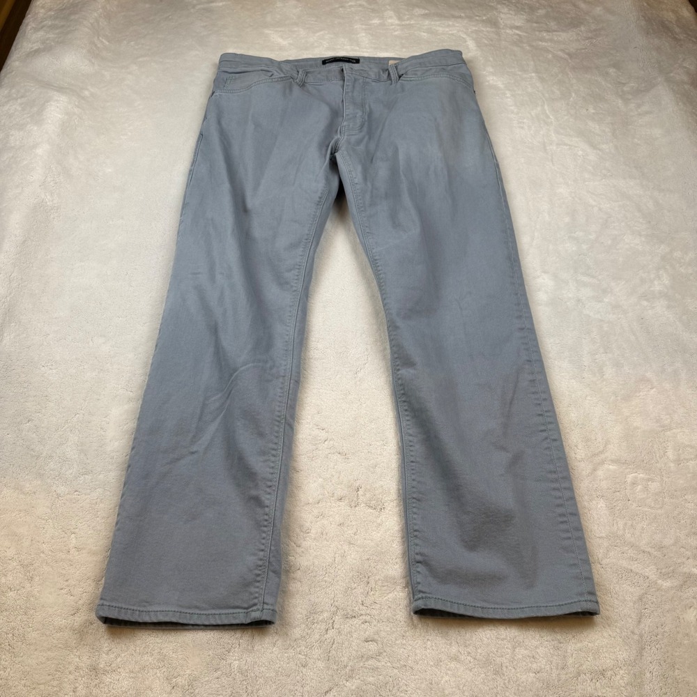 Mavi Jeans Zach Straight Leg Denim‎ Pants Mens Size 36/30 Light Blue Cotton